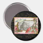 Versailles Marie Antoinette Magnet (Vorderseite/Rückseite)