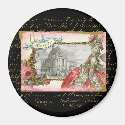 Versailles Marie Antoinette Magnet (Vorne)