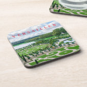 Versailles Palace Gardens Blick Untersetzer (Linke Seite)