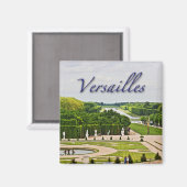 Versailles Palace Gardens Magnet (Vorderseite/Rückseite)