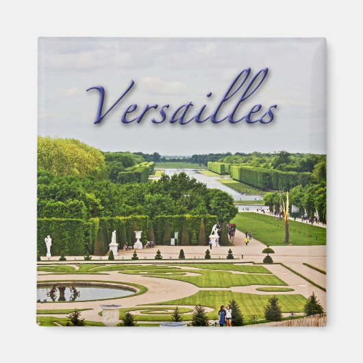 Versailles Palace Gardens Magnet (Vorne)
