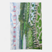 Versailles Palace Gardens Teetuch Geschirrtuch (Vertikal)