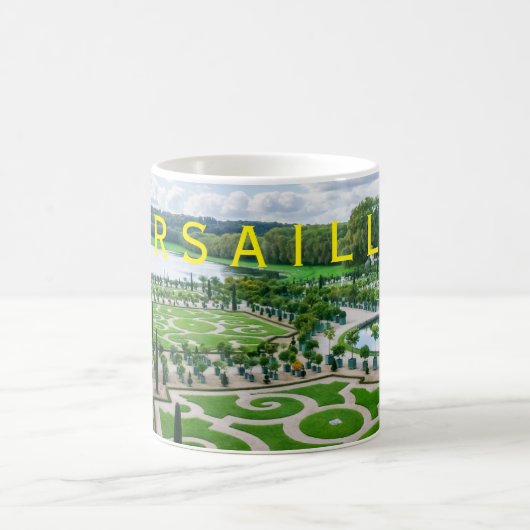 Versailles-Palast-Garten-Tasse Kaffeetasse (Mittel)
