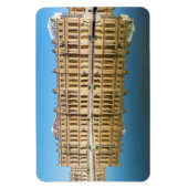 Versailles Palast und Reflexion in einem Teich Magnet (Vertikal)