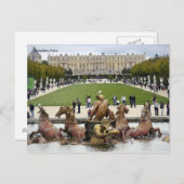 Versailles, Paris. Postkarte (Vorne/Hinten)