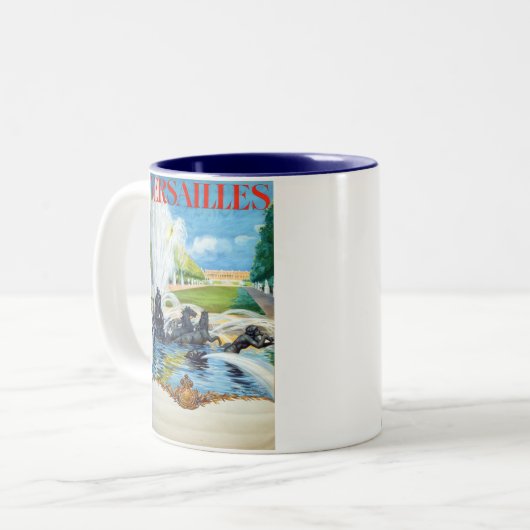VERSAILLES ZWEIFARBIGE TASSE (Vorderseite Links)