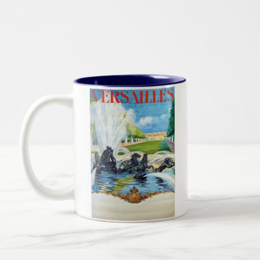 VERSAILLES ZWEIFARBIGE TASSE (Links)