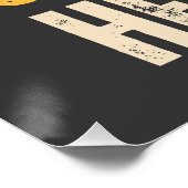 Versammelt euch hier mit freundlichen Herzen Poster (Ecke)