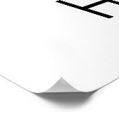 Versammelt euch hier poster (Ecke)