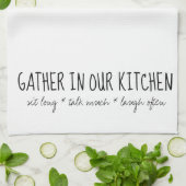 Versammelt euch in unserem Küchentücher (Gefaltet)