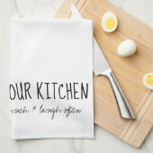 Versammelt euch in unserem Küchentücher (Viertel Falte)