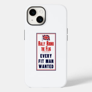 Versammelt euch um die Flagge ~ Jeder taugliche Ma Case-Mate iPhone 14 Hülle