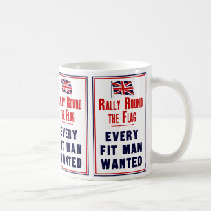 Versammelt Euch Um Die Flagge ~ Jeder Taugliche Ma Kaffeetasse