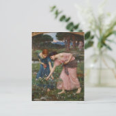 Versammelt eure Rosenknospe während eures Mai - Wa Postkarte (Stehend Vorderseite)