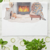 Versammelt und seid dankbar, die Ansammlung Geschirrtuch (Gefaltet)