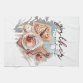 Versammelt und seid dankbar, wenn ihr Ansammlung s Geschirrtuch (Horizontal)