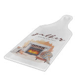 Versammelt und seid dankbare Freunde Schneidebrett (Ecke)