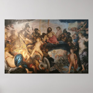 Versammlung der Götter Poster