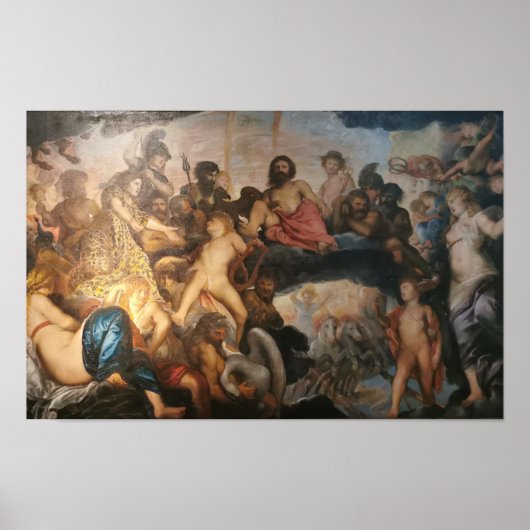 Versammlung der Götter Poster (Vorne)