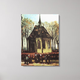 Versammlung Verlassend Reformierte Kirche in Nuene Leinwanddruck