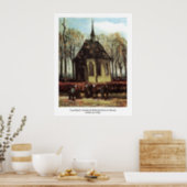 Versammlung Verlassend Reformierte Kirche in Nuene Poster (Kitchen)