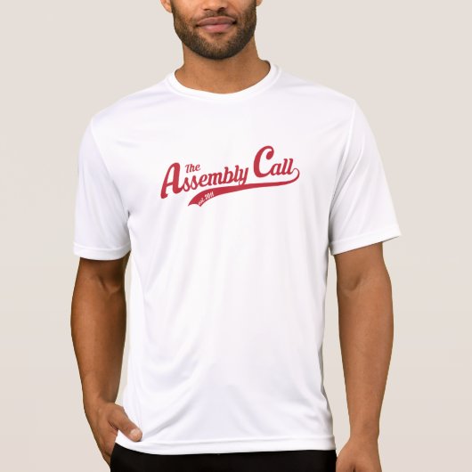 Versammlungs-Anruf Sport-Tek T - Shirt mit (Vorderseite)