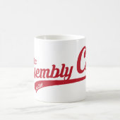 Versammlungs-Anruf-Text-Logo-Tasse Kaffeetasse (Mittel)