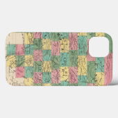 Versammlungs-Karte von Asien Case-Mate iPhone Hülle (Rückseite (Horizontal))
