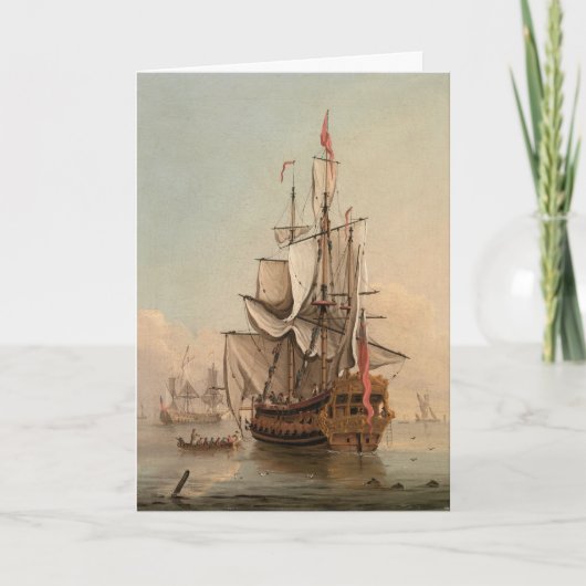 Versand in Ruhe | Peter Monamy Karte (Vorderseite)