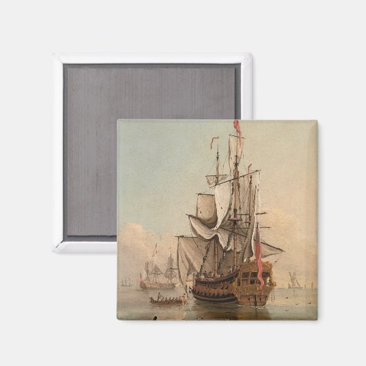 Versand in Ruhe | Peter Monamy Magnet (Vorderseite/Rückseite)