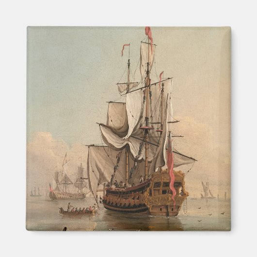 Versand in Ruhe | Peter Monamy Magnet (Vorne)