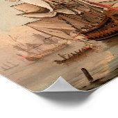 Versand in Ruhe | Peter Monamy Poster (Ecke)