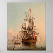 Versand in Ruhe | Peter Monamy Poster (Vorne)