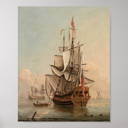 Versand in Ruhe | Peter Monamy Poster (Vorne)