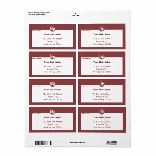 Versand moderner Kleinunternehmen mit benutzerdefi (Vorne)