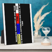 Versand, Polizei, Feuer, EMS Fotoplatte (Seite)