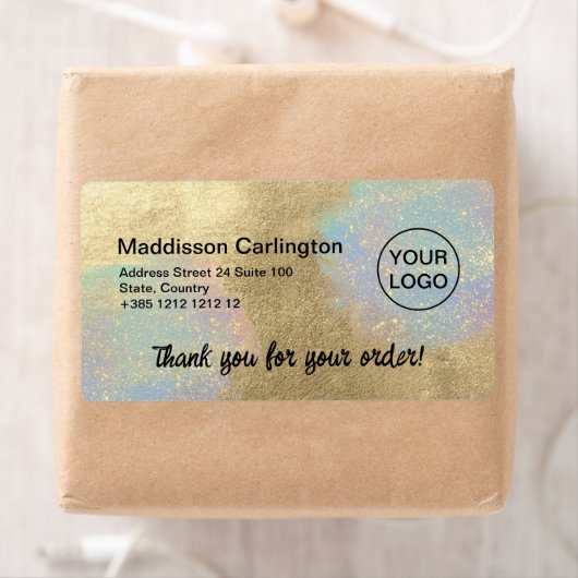 Versand von Gold und Glitzer (Insitu)