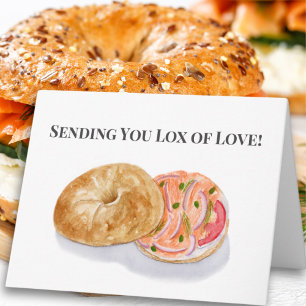 Versand von Lox of Love Bagels Räucherlachs Karte
