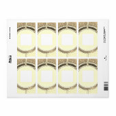 VERSANDADRESSE ETIKETTEN ART & DESIGN (Vorne)