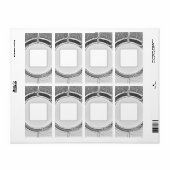 VERSANDADRESSE ETIKETTEN ART & DESIGN (Vorne)