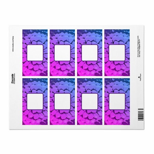 Versandadresse Labels ART UND DESIGN STYLE (Vorne)