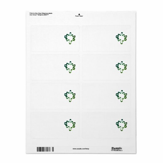 VERSANDBEZEICHNUNGSSTYLE (Vorne)