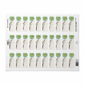 Versandetikett (Vorne)