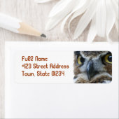 Versandetikett für die Rücksendeadresse Owl (Insitu)