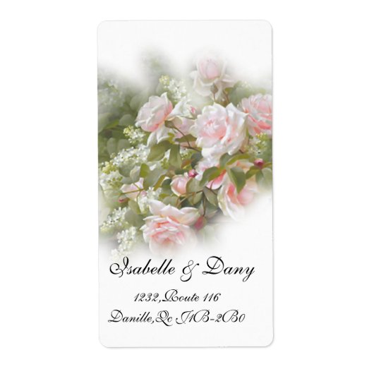 Versandetiketten (Vorne)