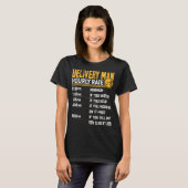 Versandkosten pro Stunde T-Shirt (Vorne ganz)