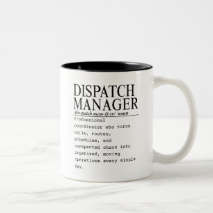Versandmanager Zweifarbige Tasse