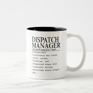 Versandmanager Zweifarbige Tasse