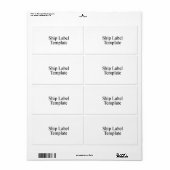 Versandmarke (Vorne)