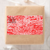 Versandmarke für Rotes und Weißes Marmor (Insitu)